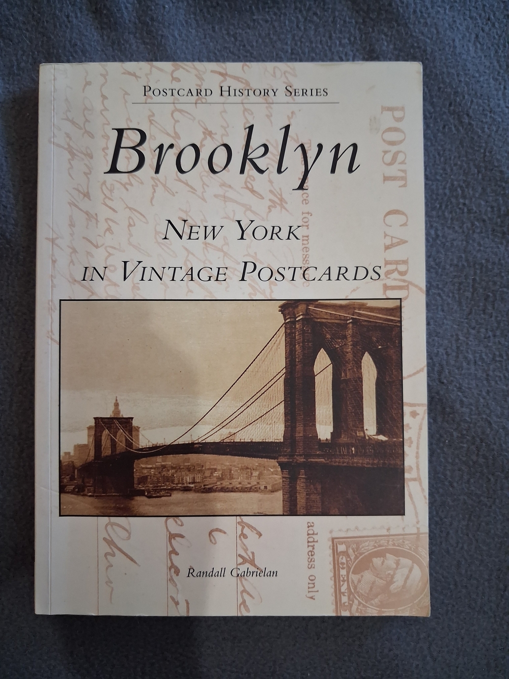 Brooklyn New York in Vintage Postcards - Beige Paperback Book